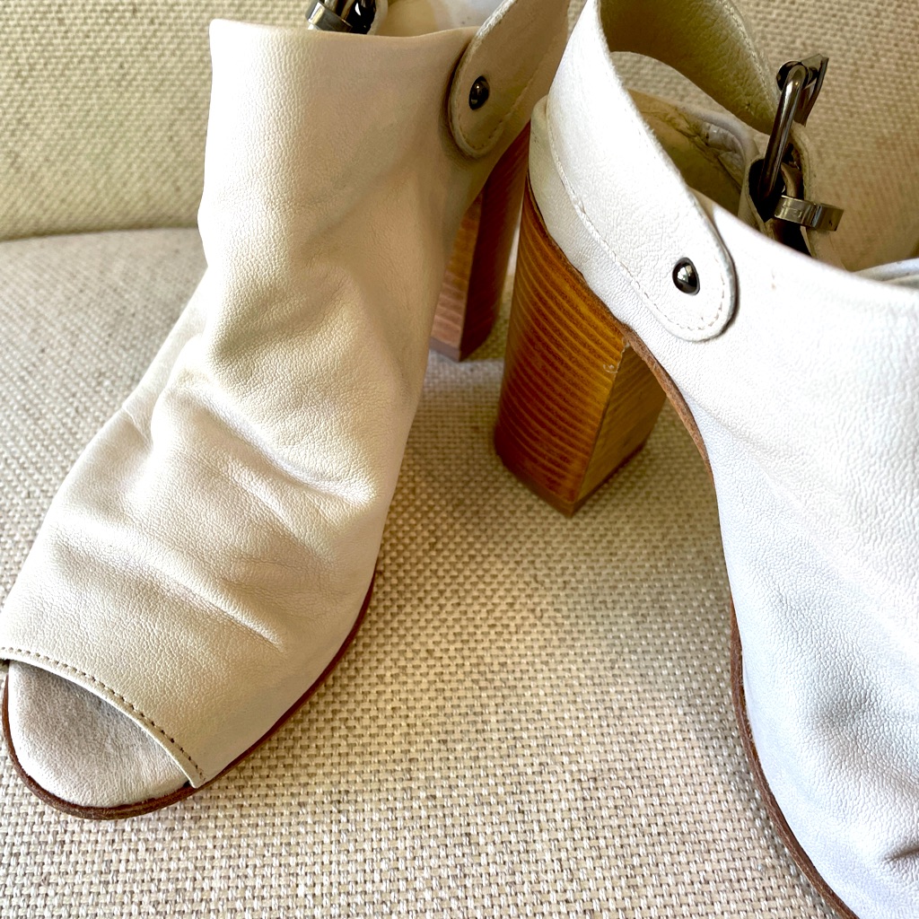 Stefano Lorenzi Open Toe High Vamp Slingback Mule